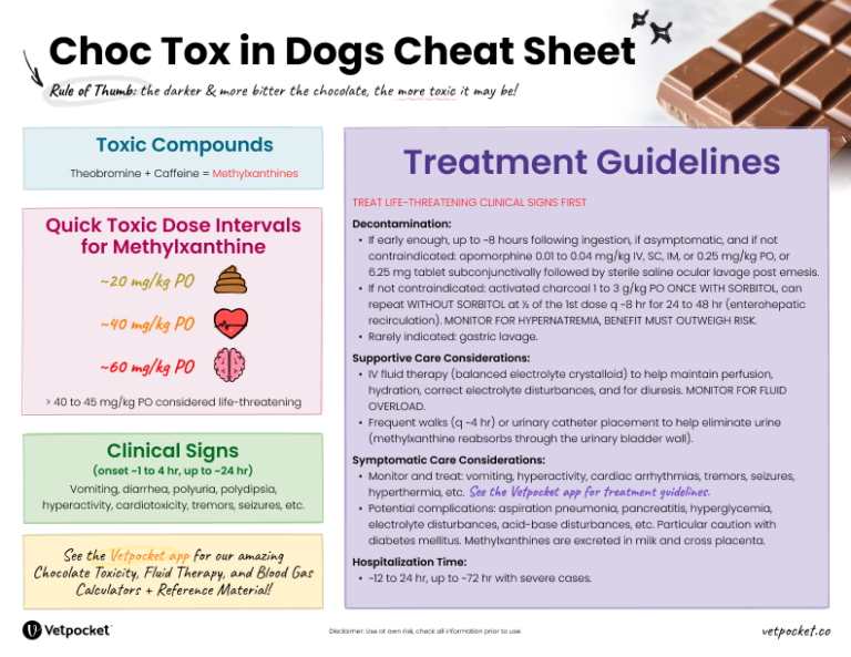 View of Chocolate Toxicity in Dogs and Cats - Vetpocket